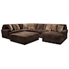Carolina Furniture 4376 Mammoth 3 Piece Sectional