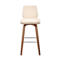 Mid-Century Modern Swivel Barstool