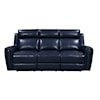 Leather Italia USA Royce Jonathan Power Reclining Sofa