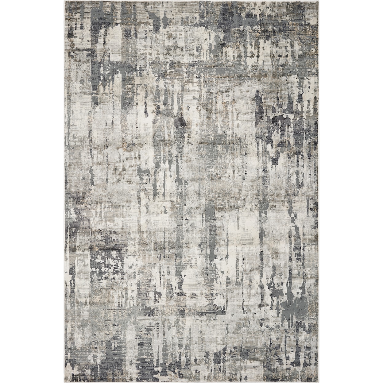 Kas Montreal 7'7" Round Grey Moderne Rug