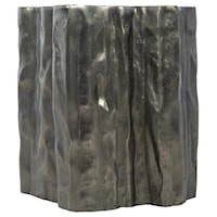 Zephyr Cast Aluminum Accent Table