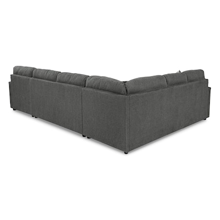 3-Piece Sectional with Chaise