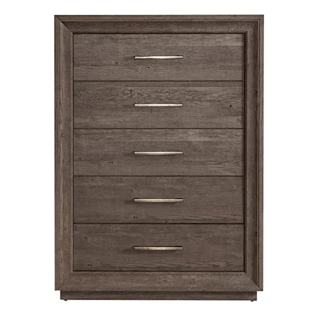 Contemporary 5-Drawer Chest