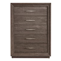 Contemporary 5-Drawer Chest