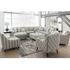 Fusion Furniture 2061 DURANGO FOAM Sectional with Left Chaise