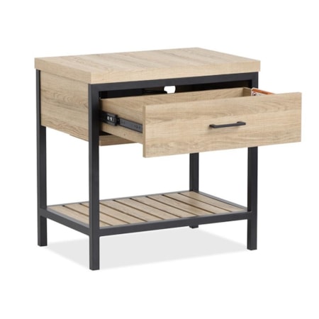 Single Drawer Nightstand