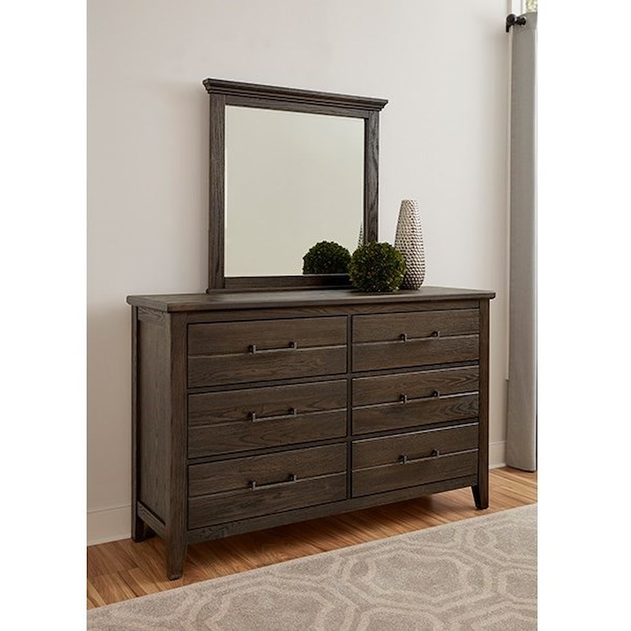 Laurel Mercantile Co. Passageways 6-Drawer Dresser