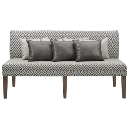 Upholstered Dining Settee