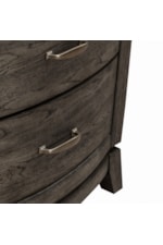 Liberty Furniture Avalon Transitional 2-Drawer Nightstand with Built-in Charging Station