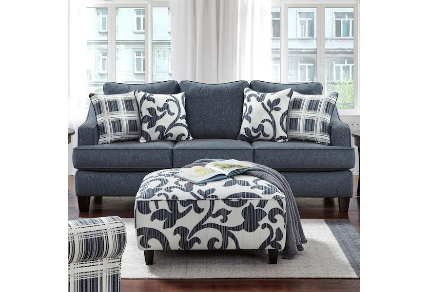 2330 TRUTH OR DARE Sofa by Fusion Furniture at Esprit Decor Home Furnishings