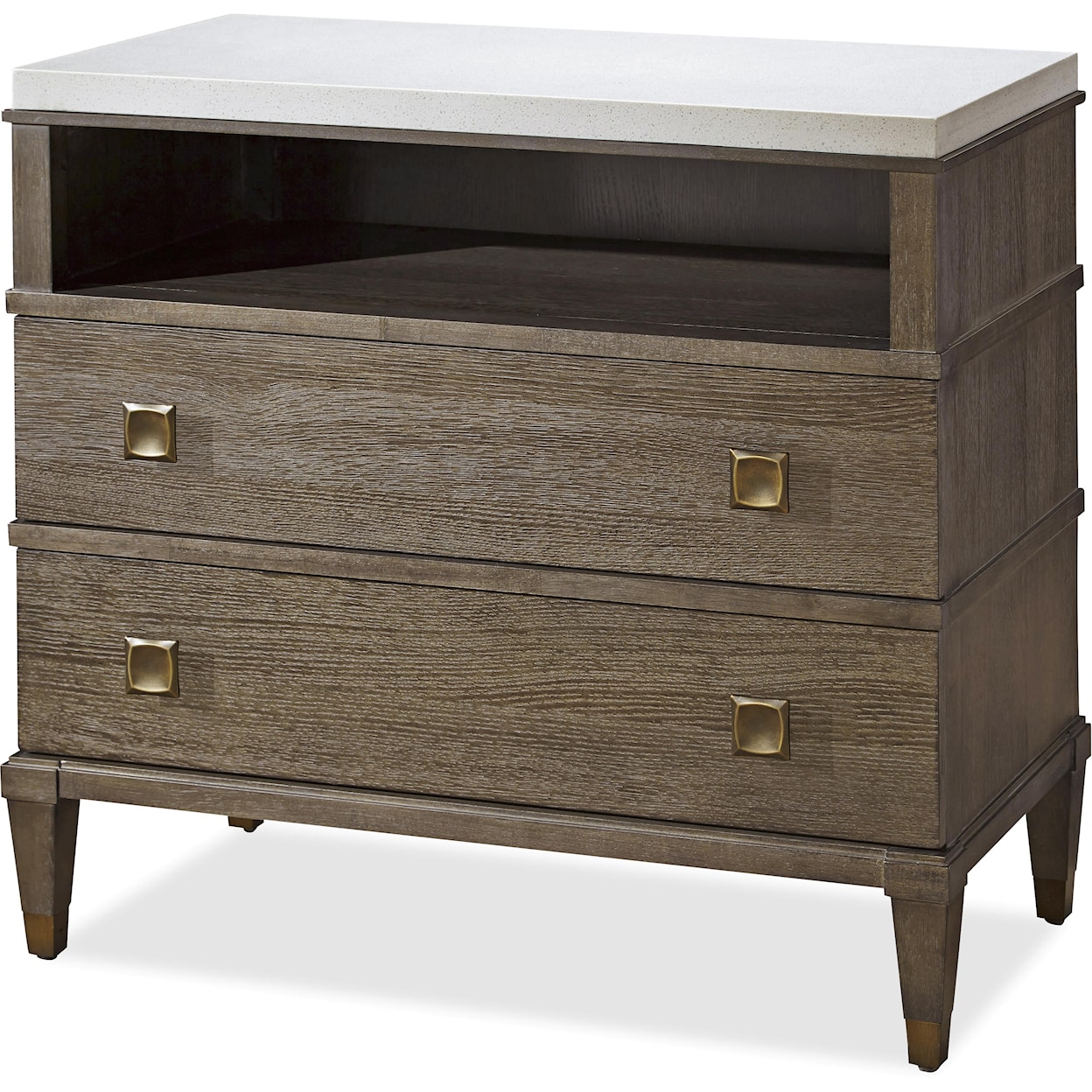 Universal Playlist 2-Drawer Nightstand