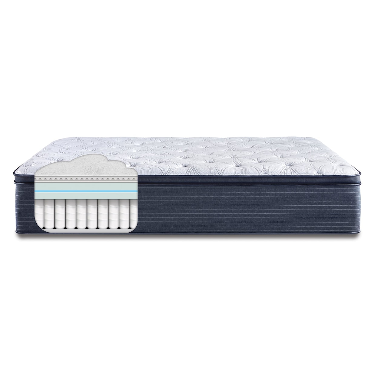 Serta Classic Elite Plush PT King Plush Pillow Top Mattress