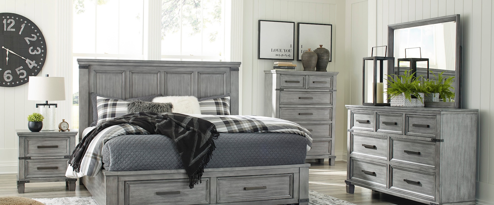  5 Piece Queen Storage Bedroom Group