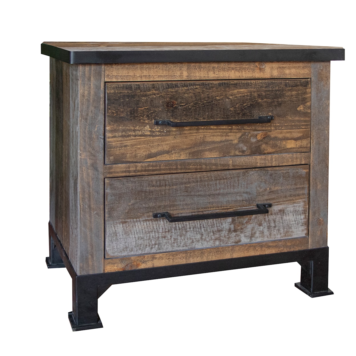 IFD International Furniture Direct 900 Antique Nightstand