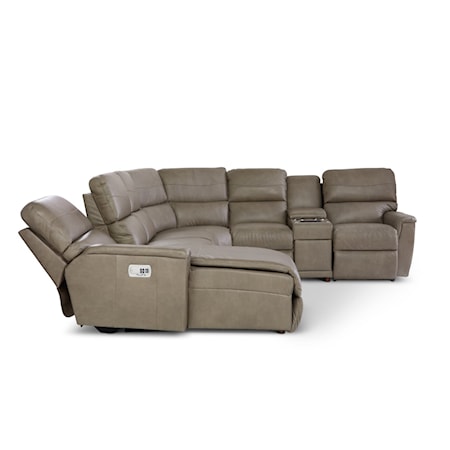 5-Seat Reclining Sectional Sofa