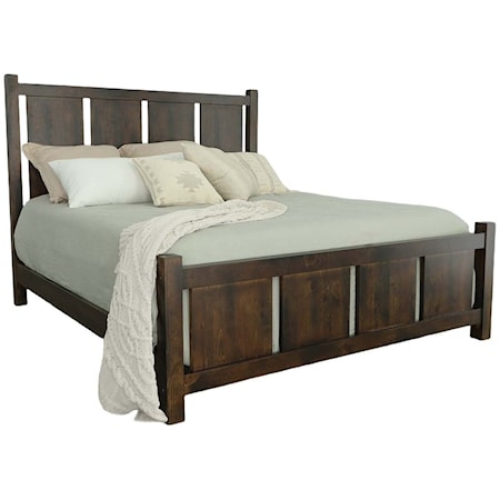 Transitional Queen Bed