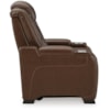 Ashley Signature Design The Man-Den Power Recliner with Adjustable Headrest