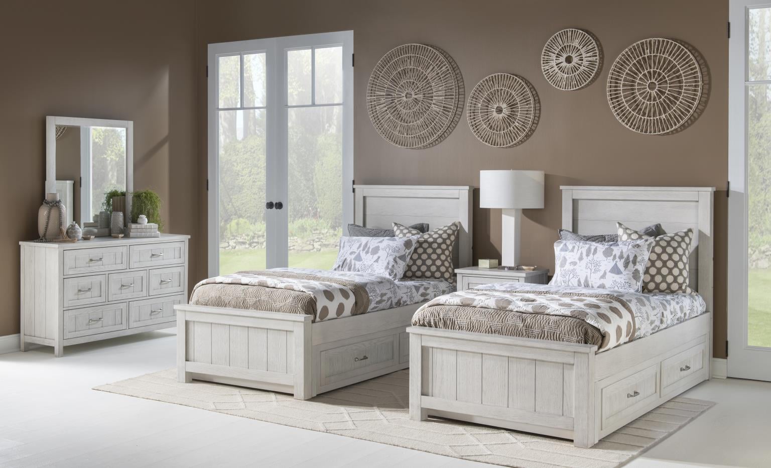 Twin Panel Bed