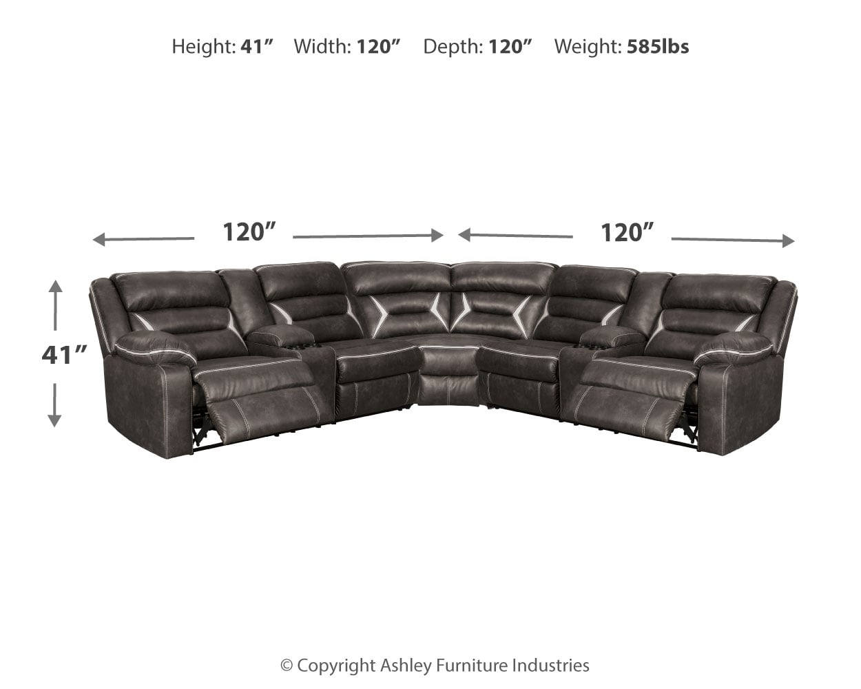 Reclining Sectional