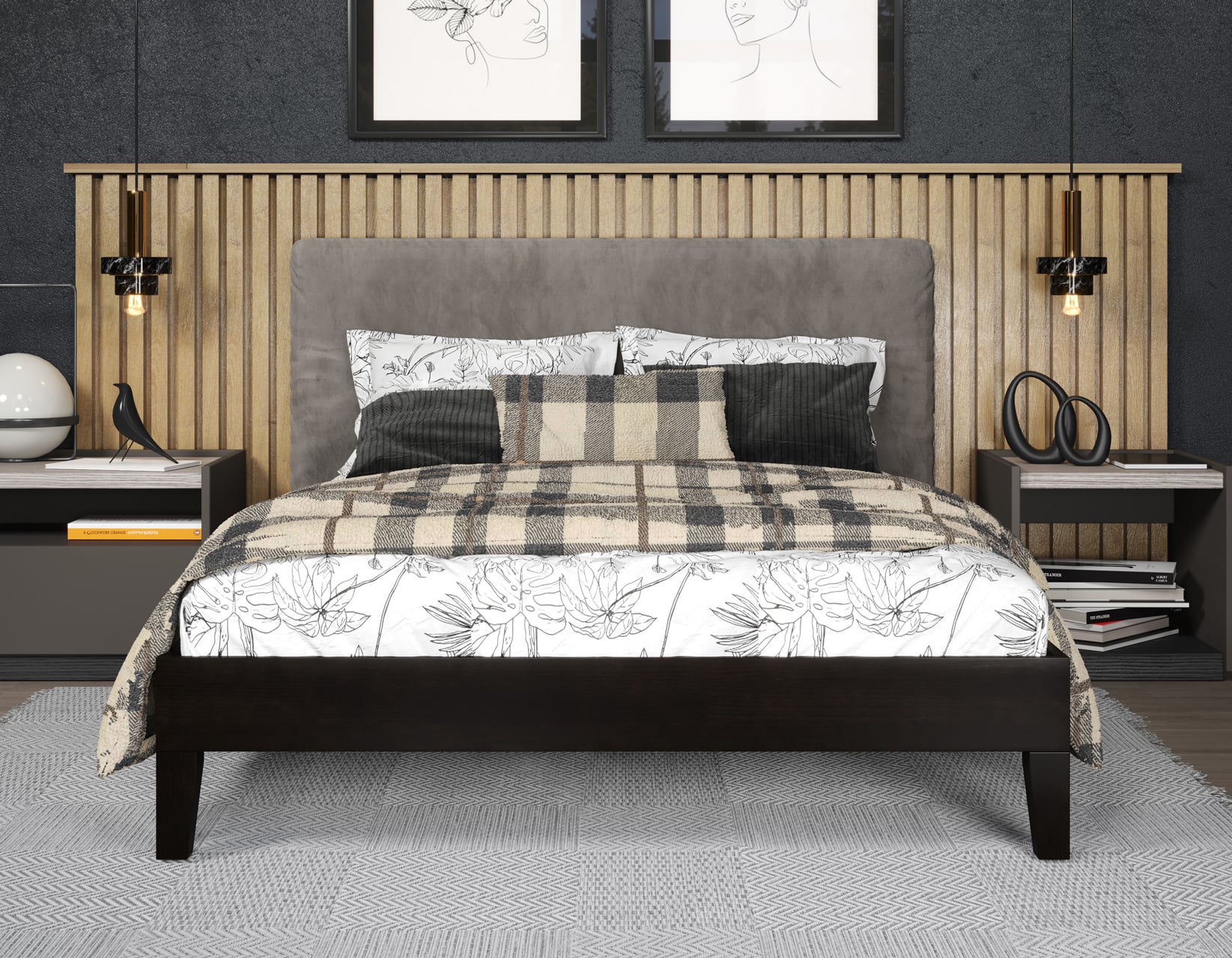 Steve Silver Nix Full Platform Bed