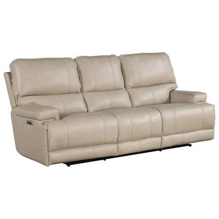 Power Reclining Cordless Sofa with Power Headrests and Built-In USB Ports