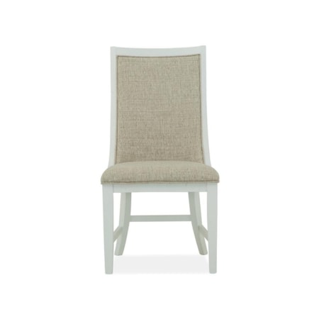 Upholstered Host Side Chair (2/ctn)