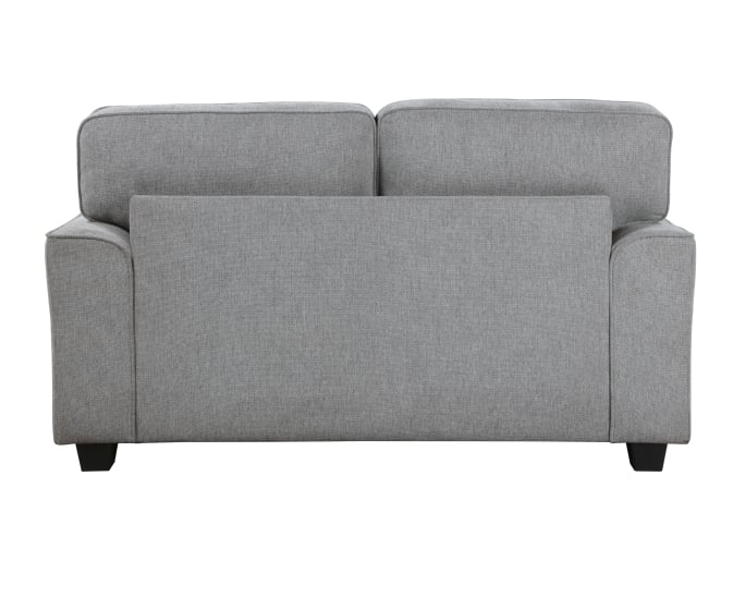 Loveseat with Decor Pillows