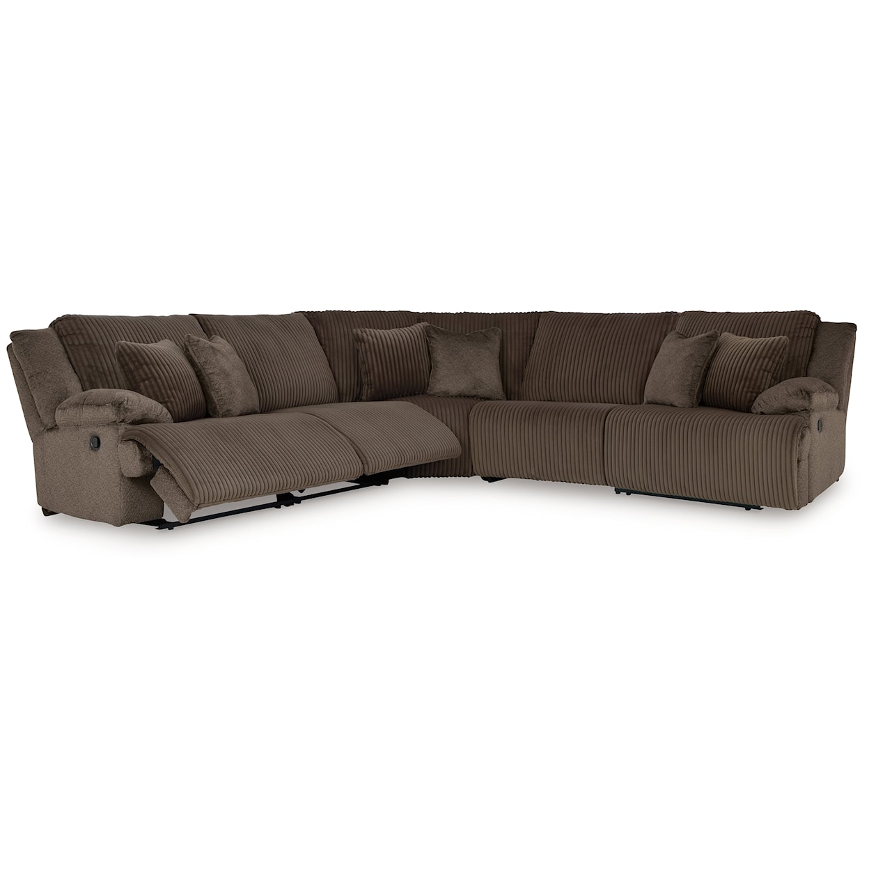 Signature Design by Ashley Top Tier 5-Piece Reclining Sectional