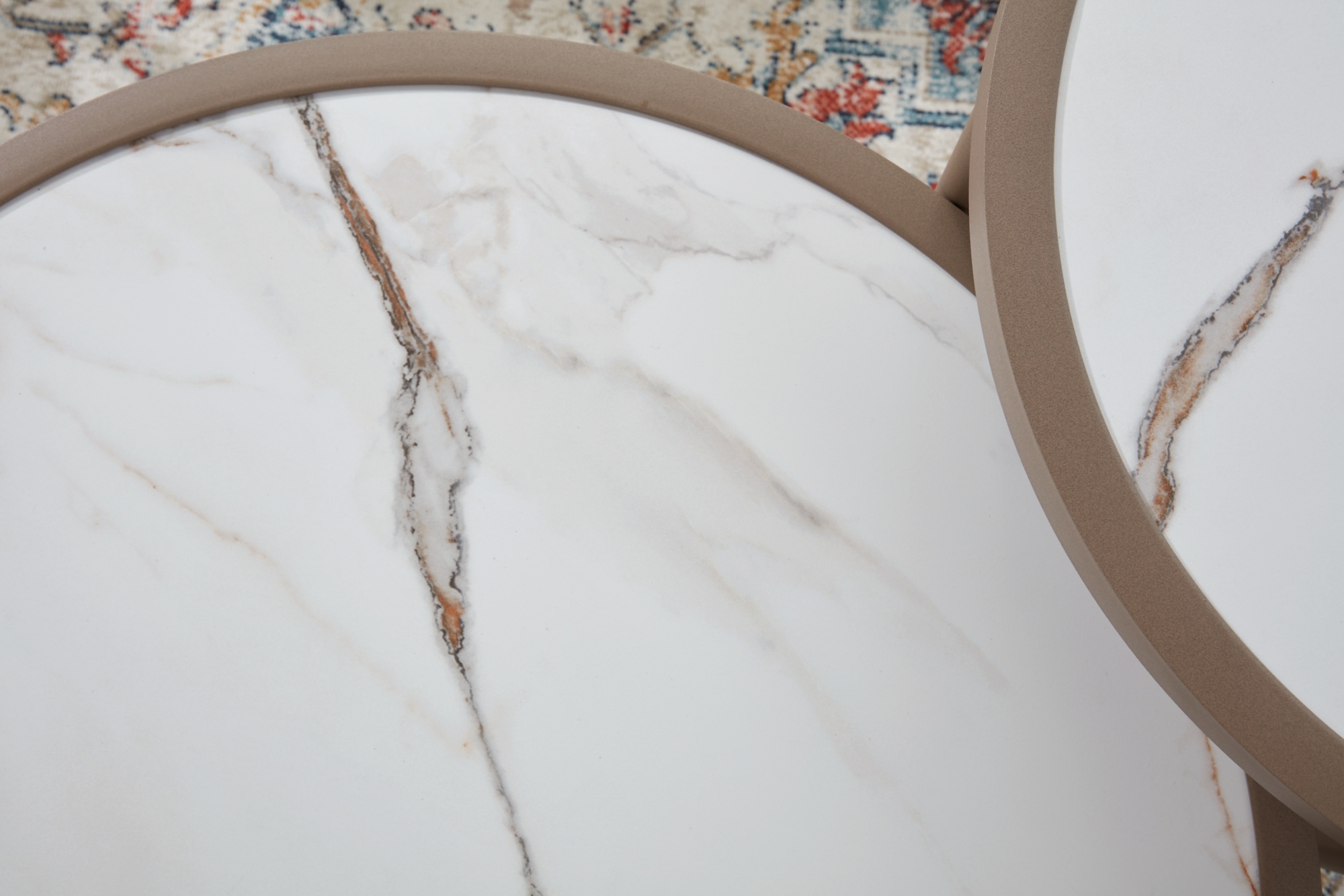 Signature Design by Ashley Bluff Trail Outdoor Love/Chairs/Tables Set