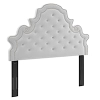 Tufted Performance Velvet Full/Queen Headboard