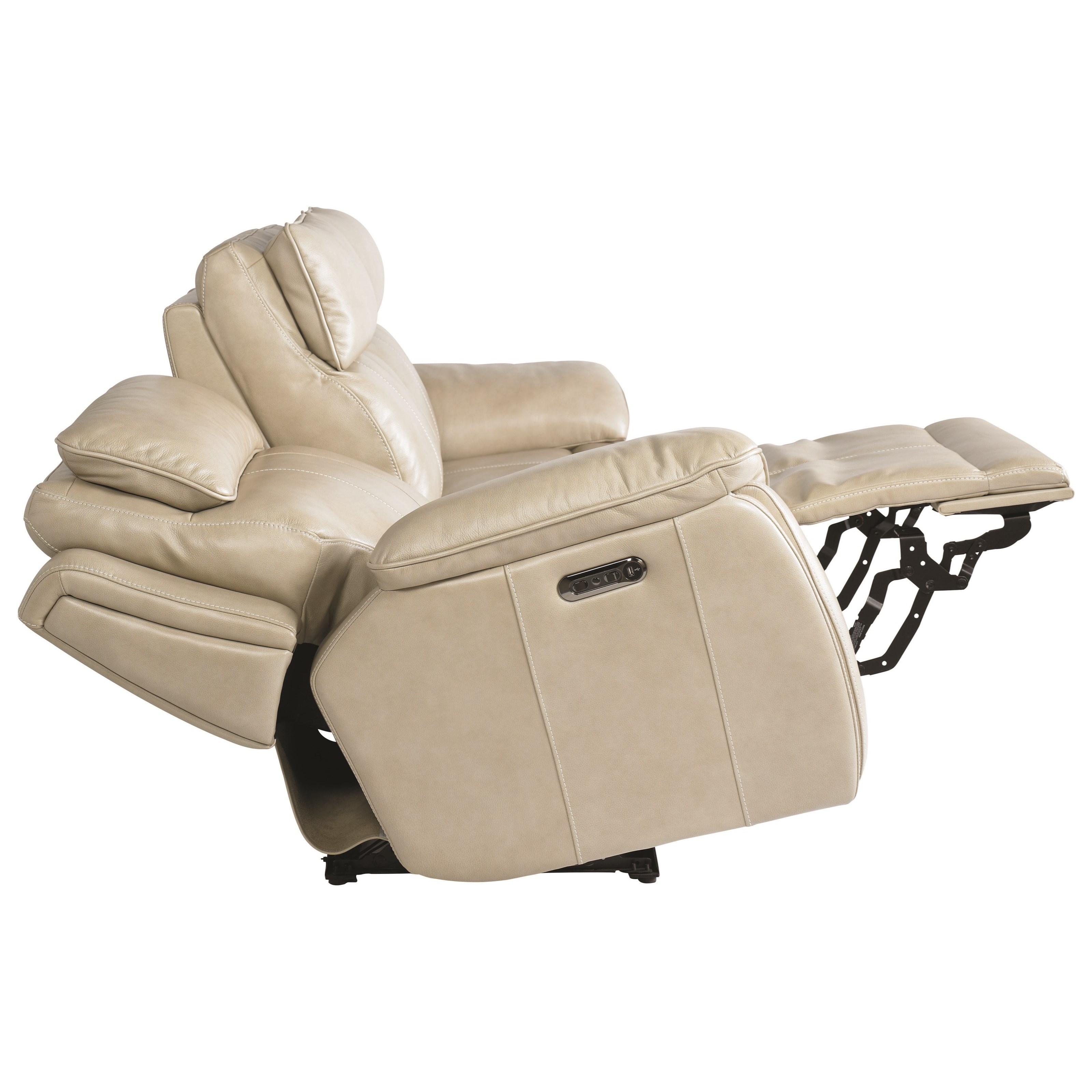 Bassett Club Level - Levitate Levitate Leather Power Reclining Sofa