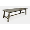 Jofran Telluride Trestle Ext. Dining Table