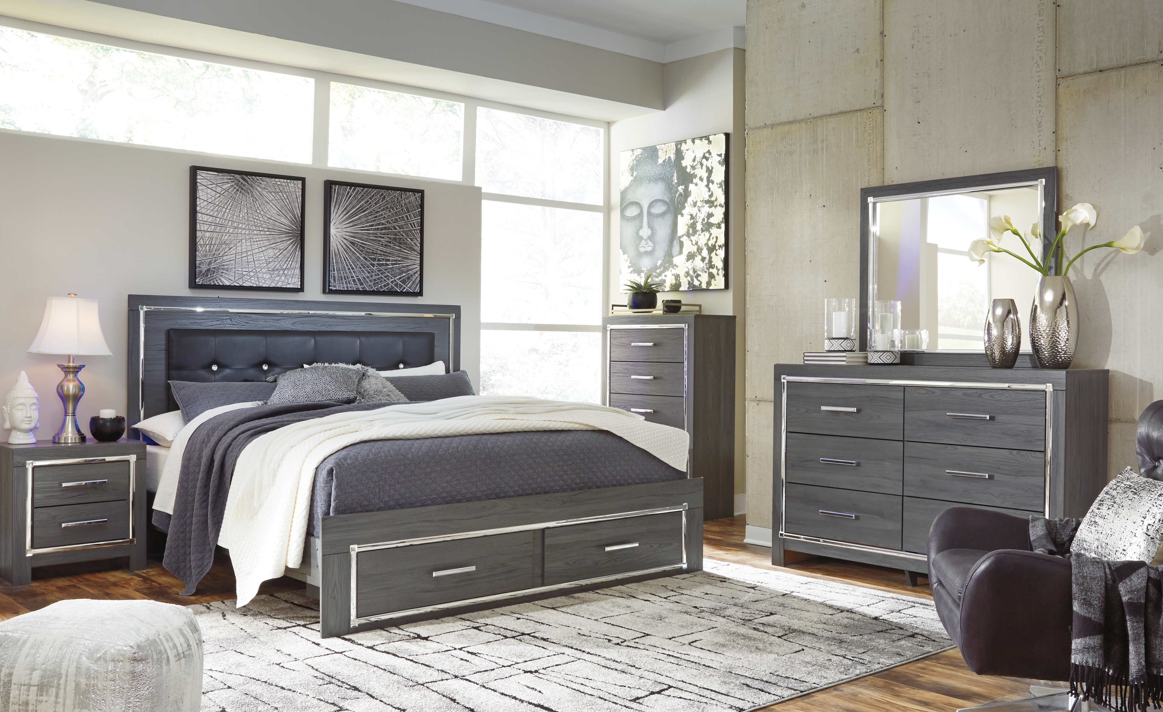 Signature Design by Ashley Lodanna King Panel Bed