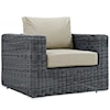 Modway Summon Outdoor 3 Piece Sectional Set