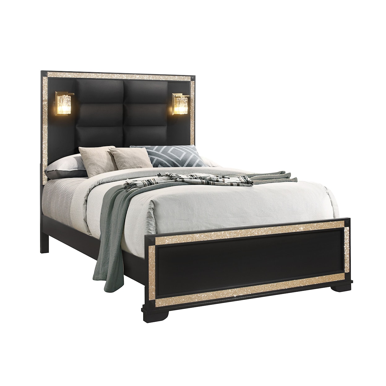 Global Furniture Blake 5-Piece Queen Bedroom Group