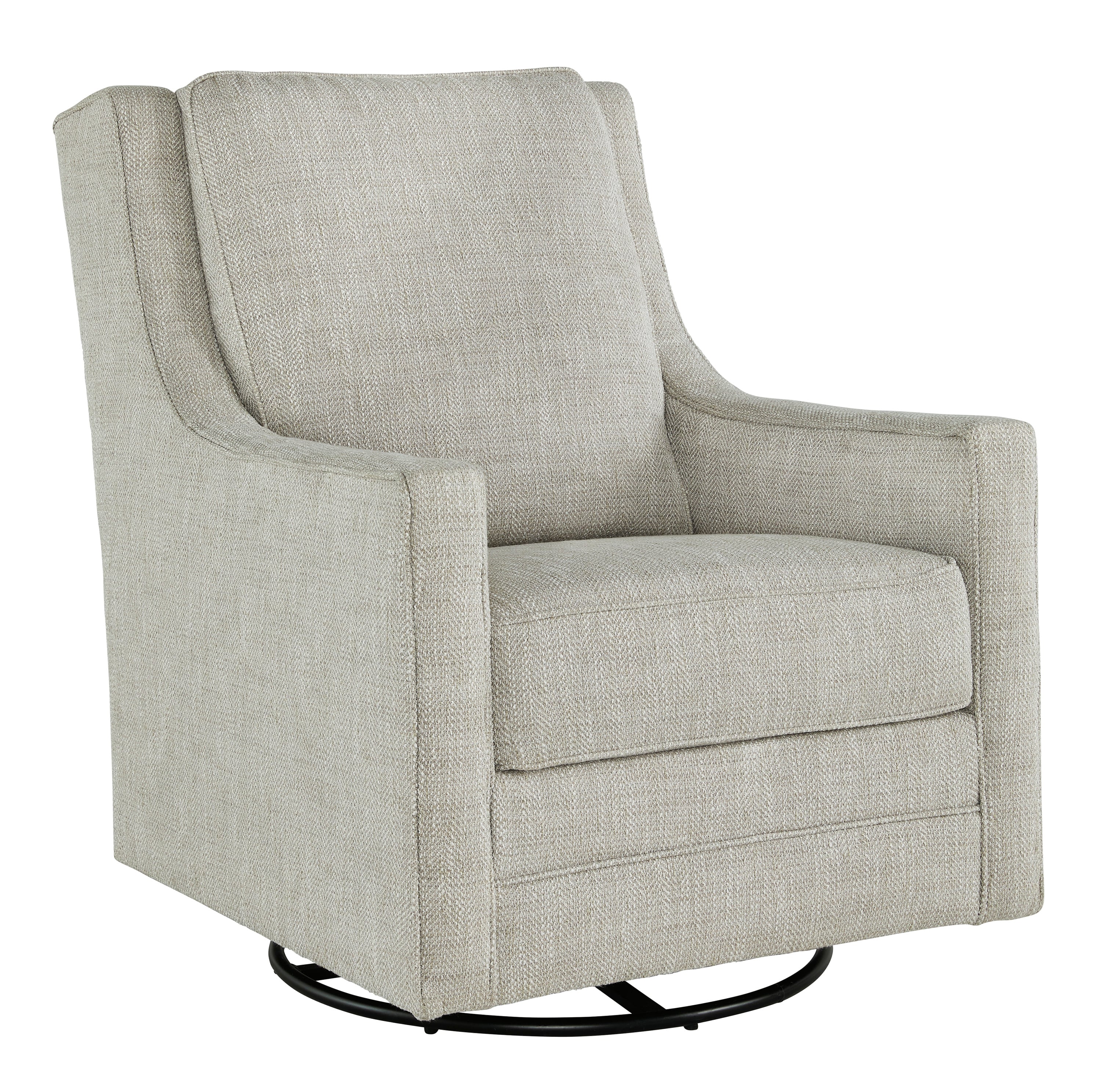 signature design by ashley kambria swivel glider accent chair