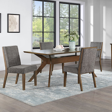 Table, 4 Side Chairs