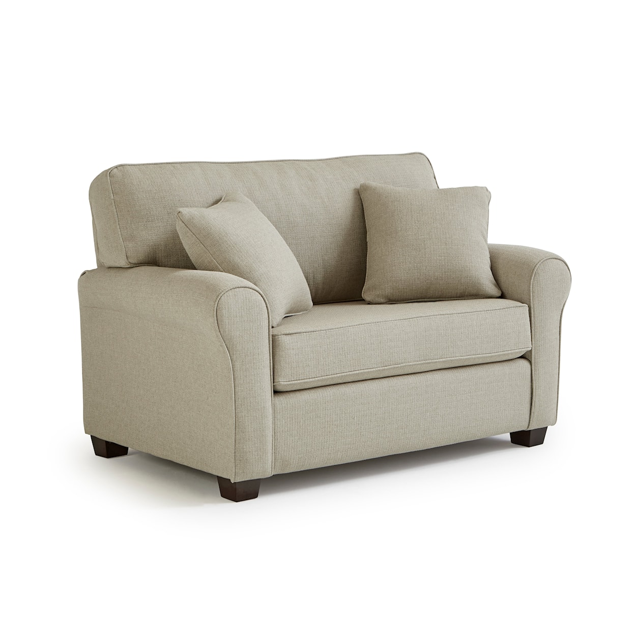 Bravo Furniture Shannon Chair & A Half With Twin Sleeper