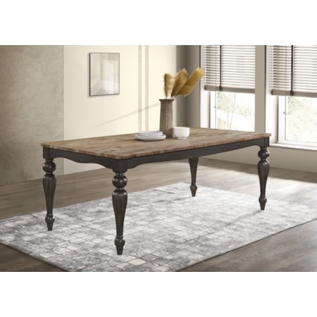 Bridget 79-inch Dining Table Brushed