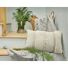 Benchcraft Standon Standon Gray/White Pillow