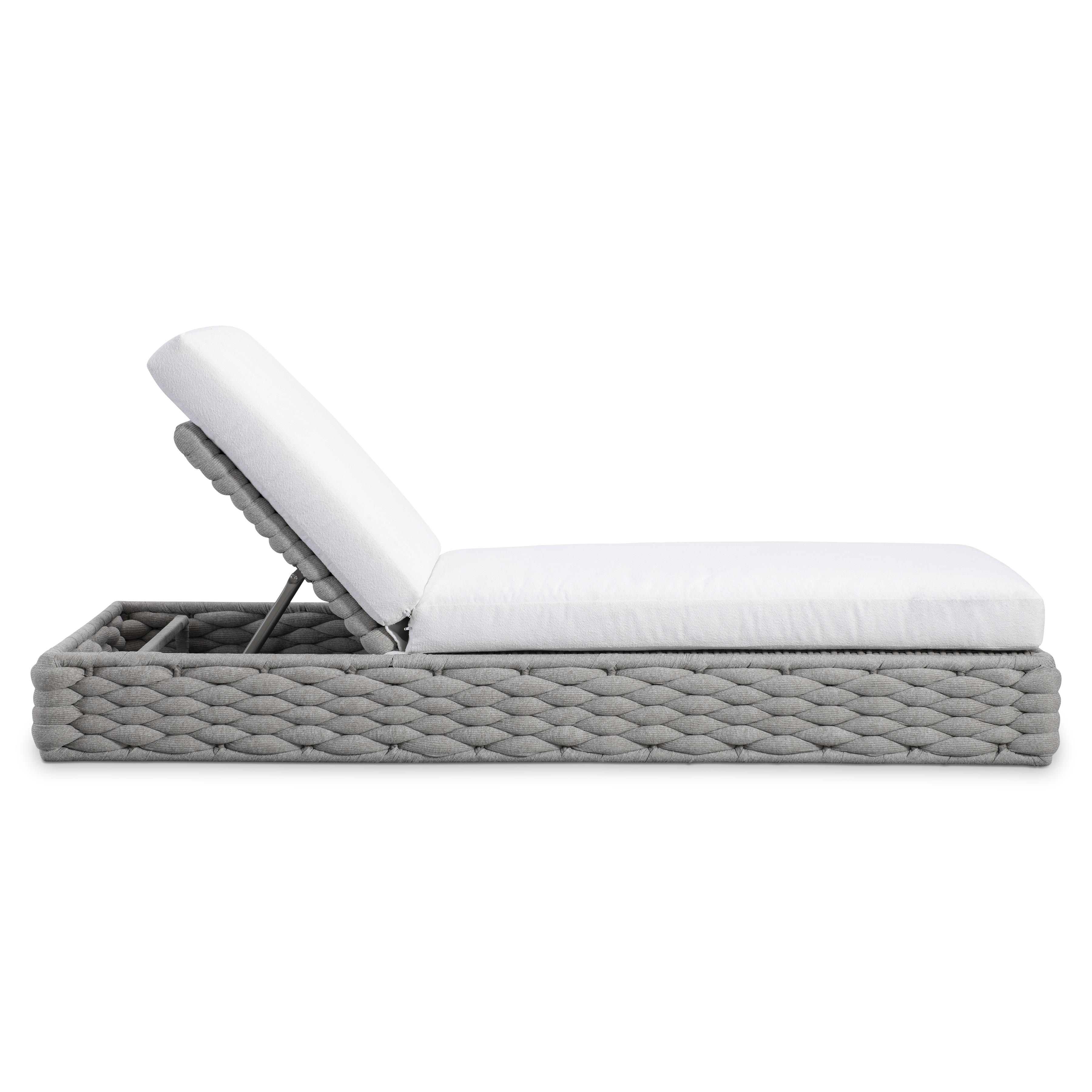 Bernhardt Bernhardt Exteriors Adjustable Woven Outdoor Chaise