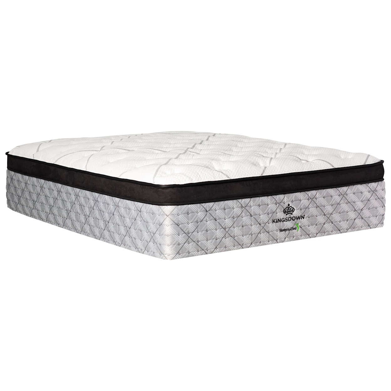 Kingsdown Sleep to Live 10000 Blue King Euro Top Mattress