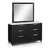 Crown Mark KARA Dresser and Mirror