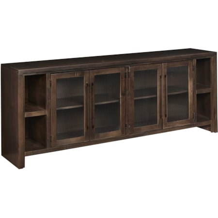 84" Console with 4 Doors