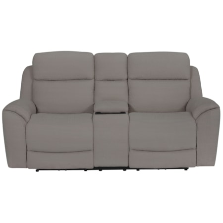 Power Reclining Console Loveseat