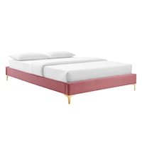 Twin Performance Velvet Bed Frame