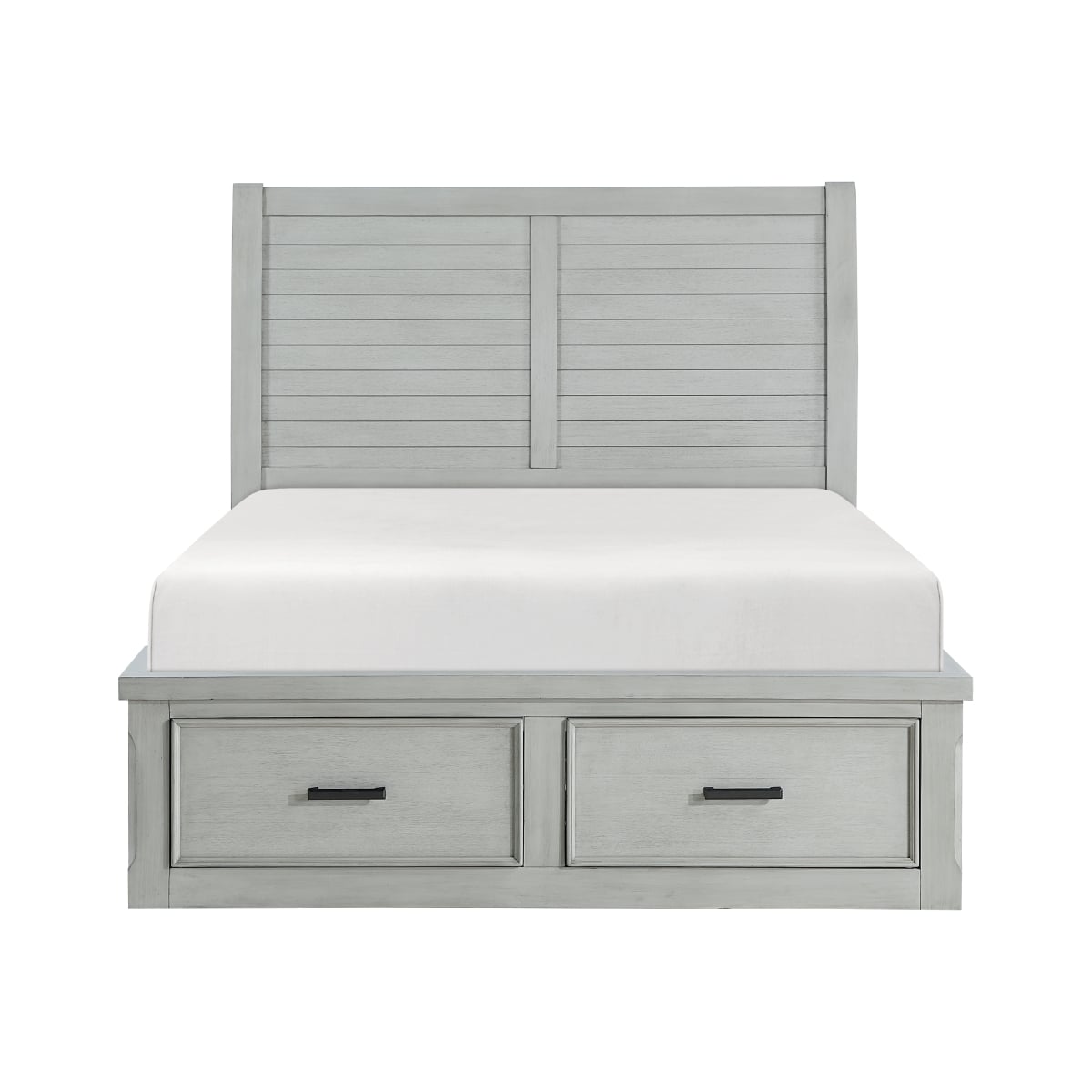 Queen Platform Storage Bed