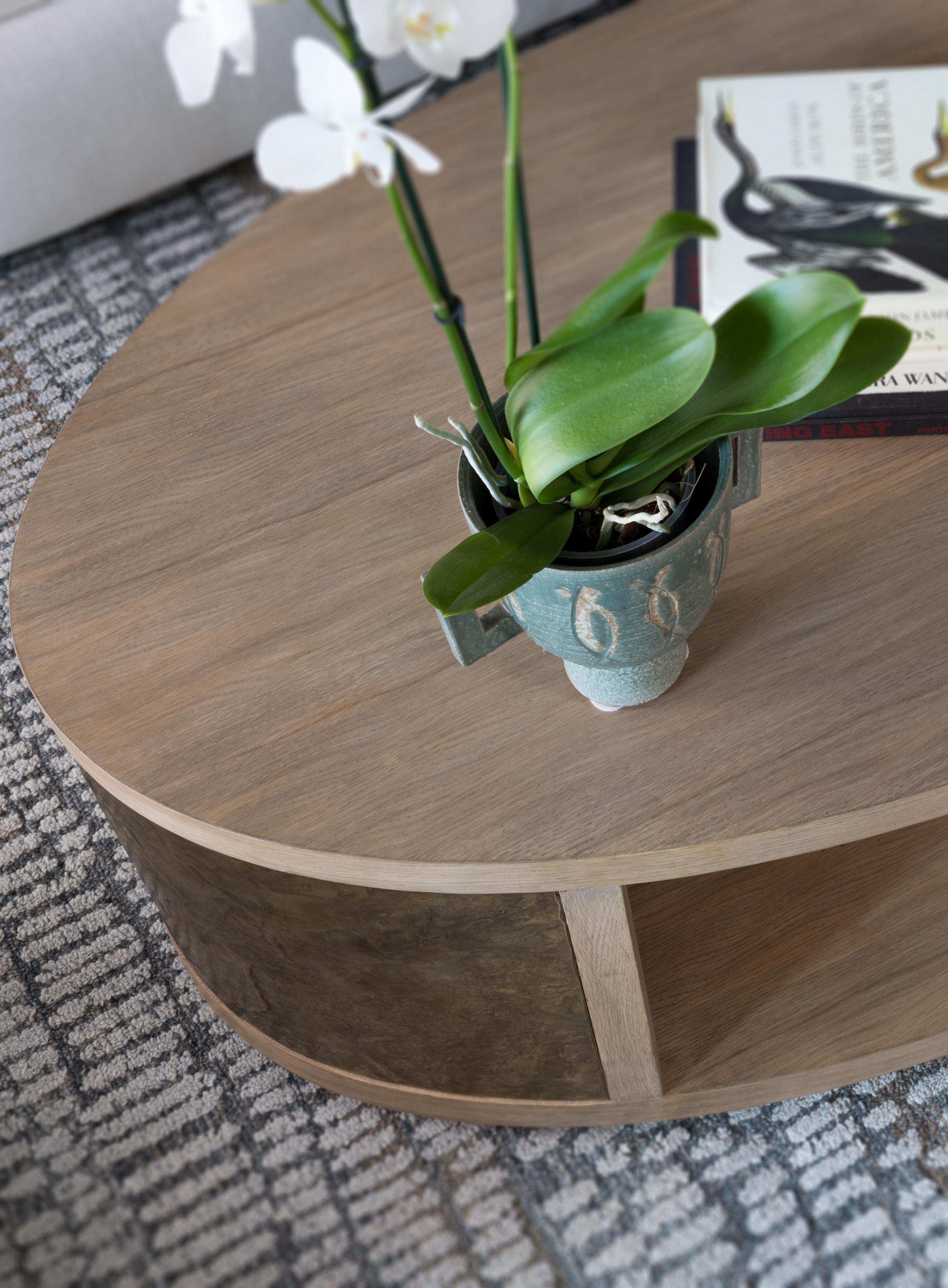 Oval Cocktail Table