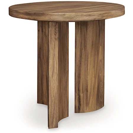 Round End Table