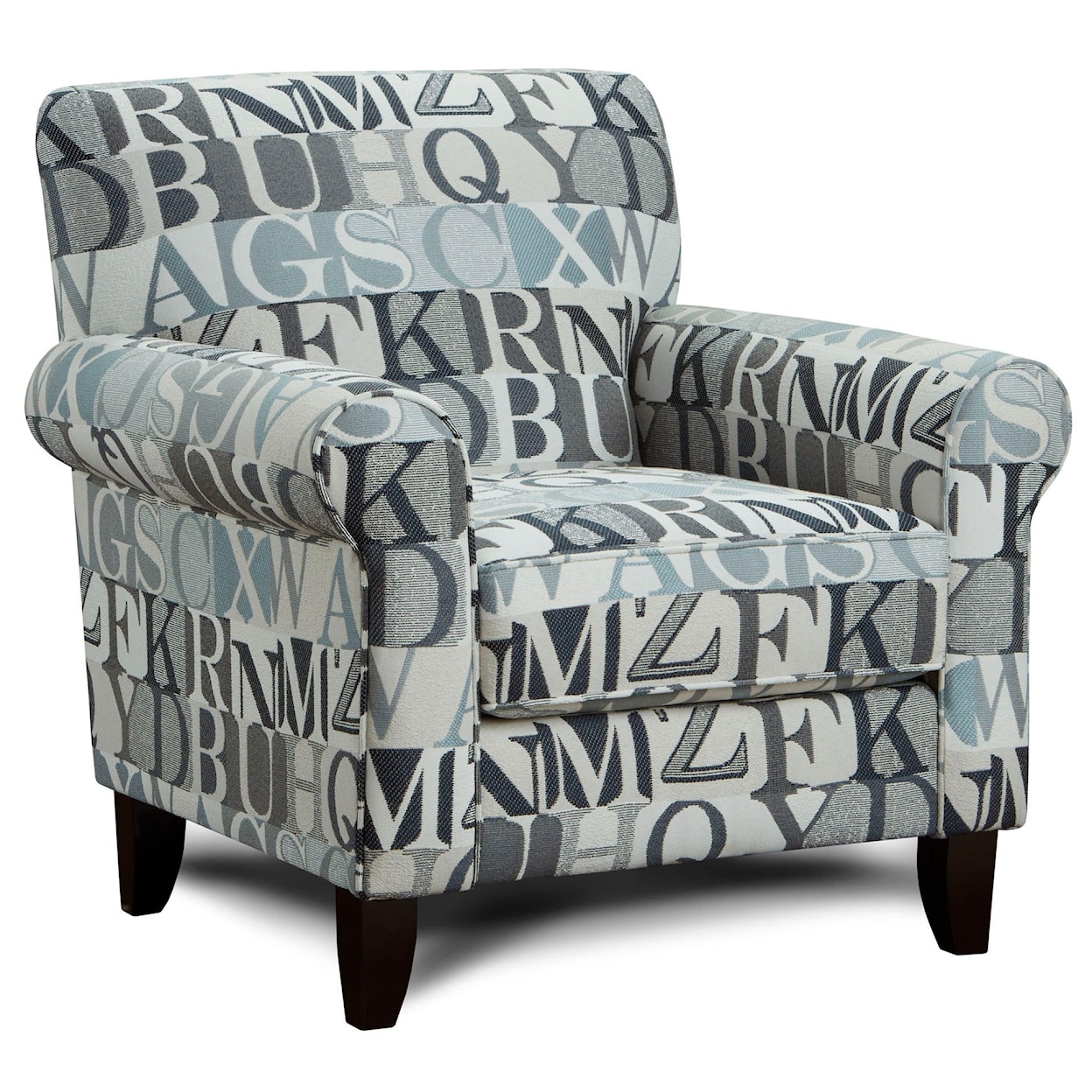 Fusion Furniture 2330-KP MACARENA CADET (REVOLUTION) Accent Chair